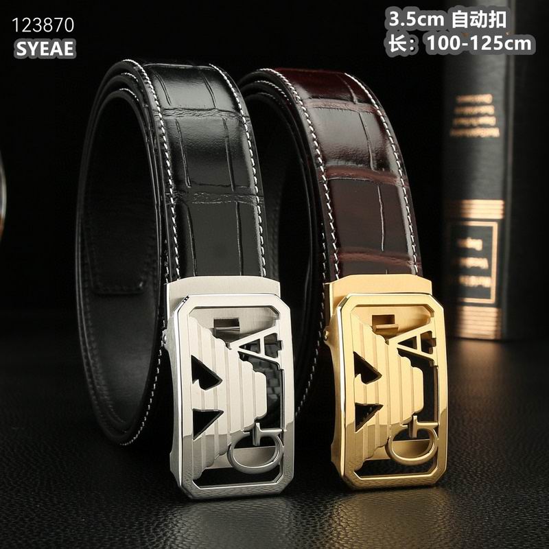 Armani belt 35mmX100-125cm 8L01